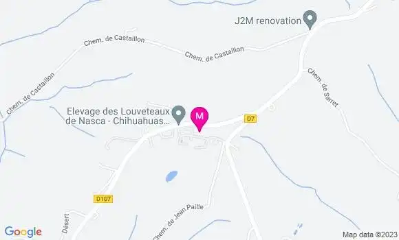 Localisation Dr Danielle Boucaud