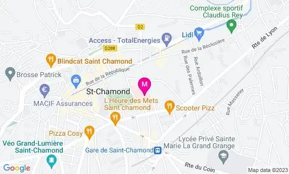 Localisation Dr Clémentine Toussaint