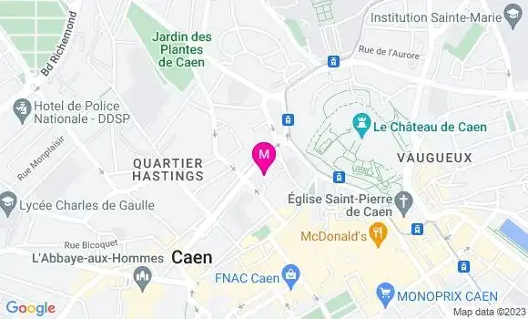 Localisation Dr Florence Hamel