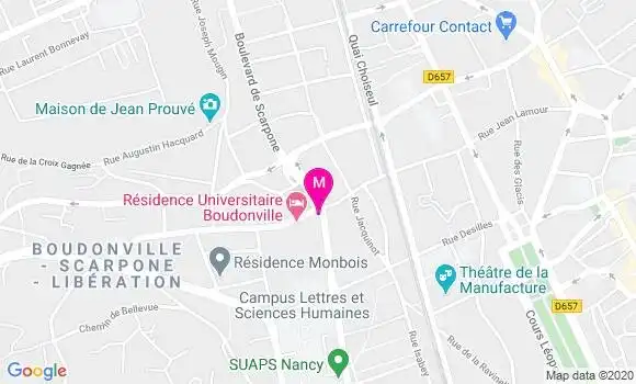 Localisation Dr Isabelle Bic Lyons