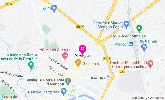 Localisation Dr Zineb Houd