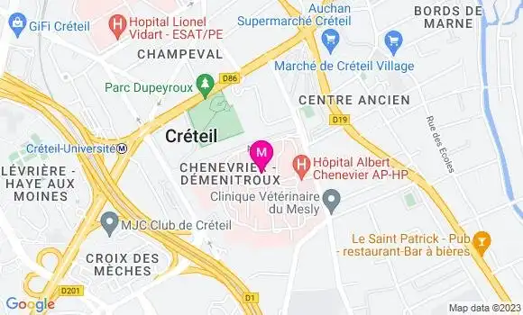 Localisation Dr Jacques Daaboul