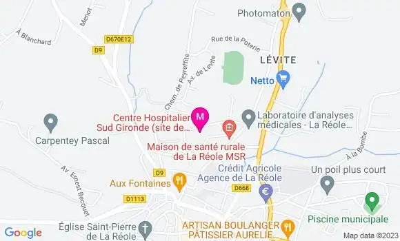 Localisation Dr Julie Bonnet