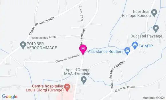 Localisation Dr Marie Hélène Llinares