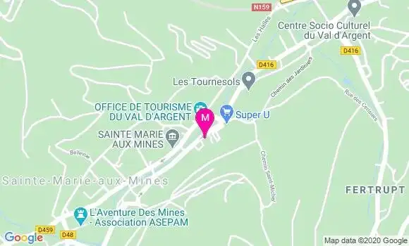 Localisation Dr Thierry Aalberg