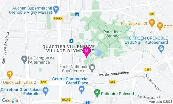 Localisation Dr Violetta Vitale