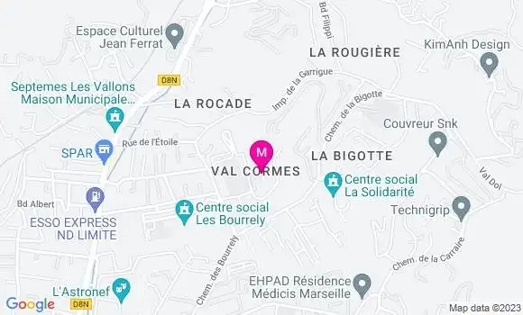 Localisation Dr Edwige Poutot