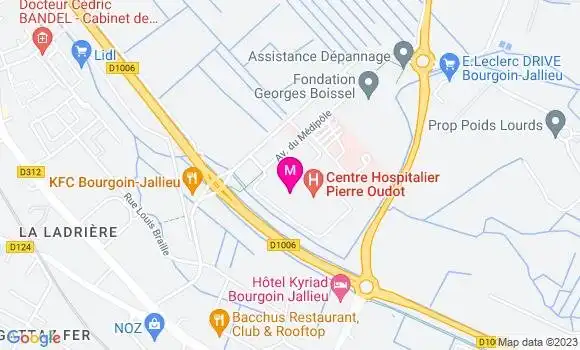 Localisation Dr Michel Bergere
