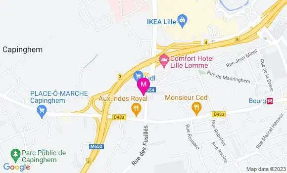 Localisation Dr Clara Pothet