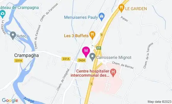 Localisation Dr Elodie Verbeke
