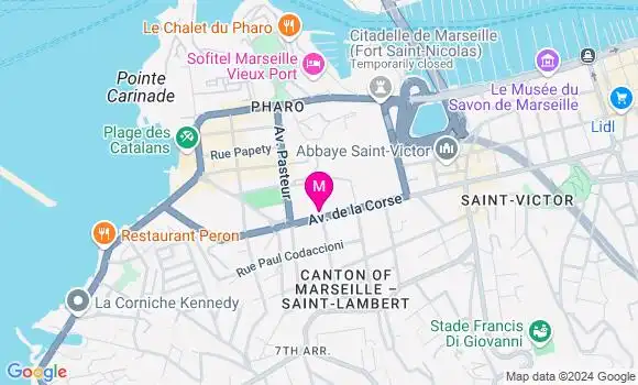 Localisation Dr Clémentine Cousin