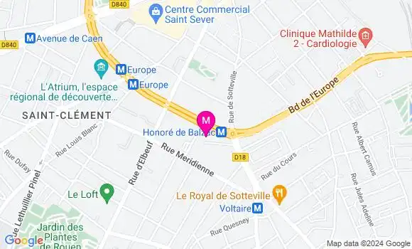 Localisation Dr Antoine Coqus