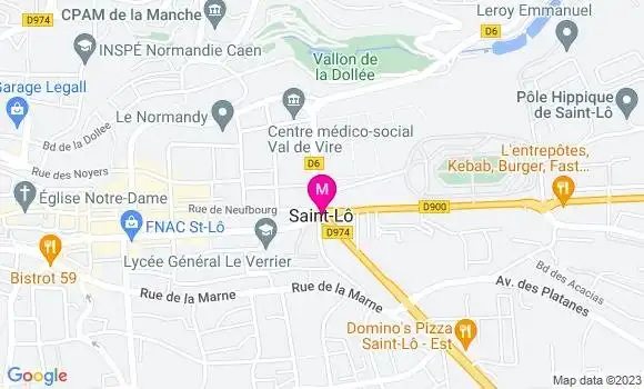 Localisation Dr Pascal Hazera
