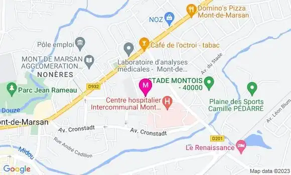 Localisation Dr Clement Duroux