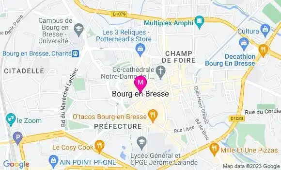 Localisation Dr Adelaide Lancon