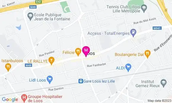 Localisation Dr Nicolas Bertier