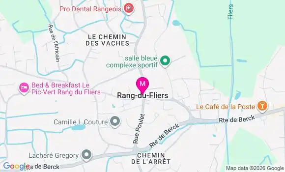 Localisation Dr Fabien Boitrelle