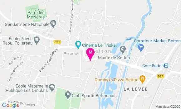 Localisation Dr Christian Plassart