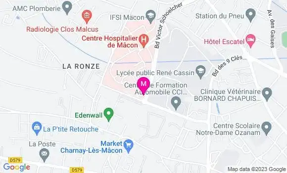Localisation Dr Guillaume Alan
