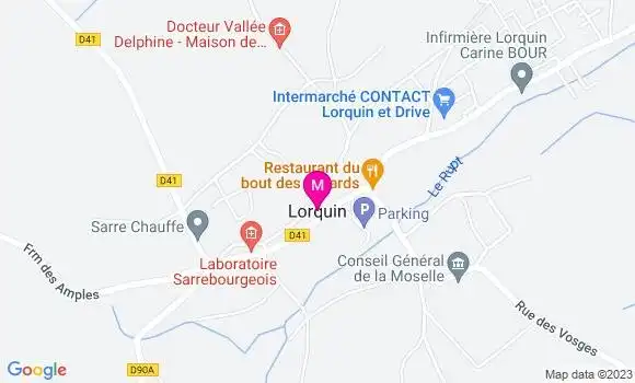 Localisation Dr Clementine Fener