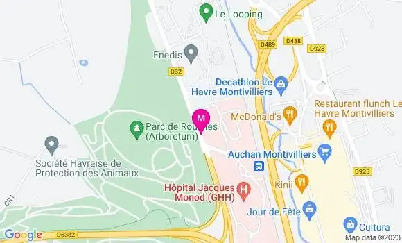 Localisation Dr Anthony Feraille