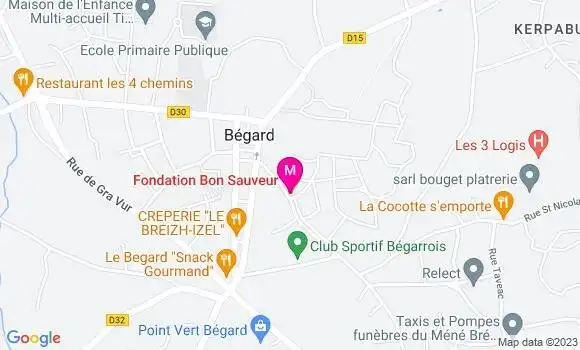 Localisation Dr Charlotte Dumand