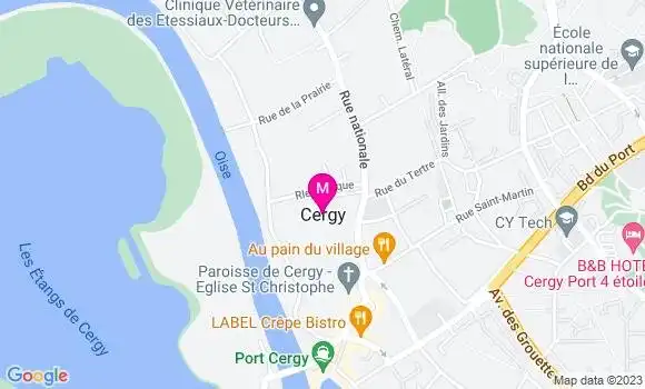 Localisation Dr Frédérique Seltz