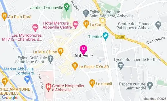 Localisation Dr Fanny Morcant