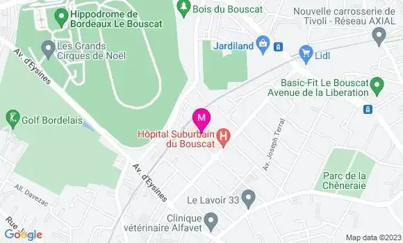 Localisation Dr Anne Bertrand