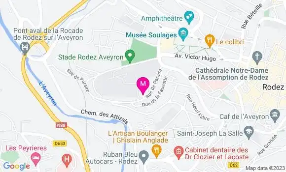 Localisation Dr Pierre Antoine Cros