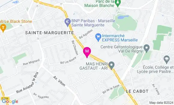 Localisation Dr Cédric Bouyou Mananga
