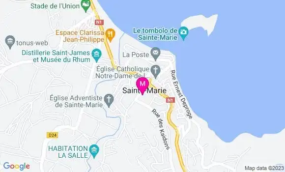 Localisation Dr Marion Couture Fourcade