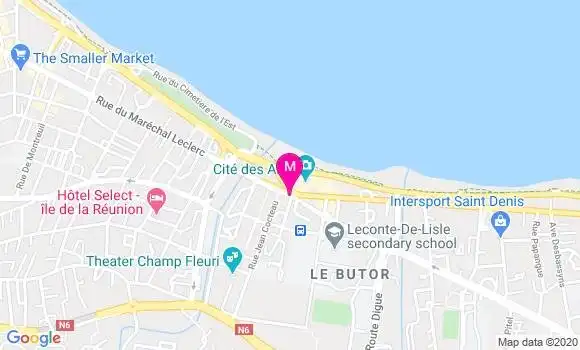 Localisation Dr Eric Fontaine