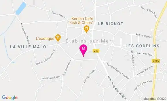 Localisation Dr Eric Reitzer
