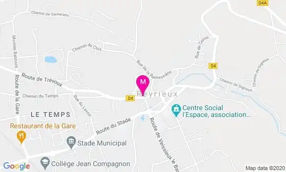 Localisation Dr Patrick Thuaud