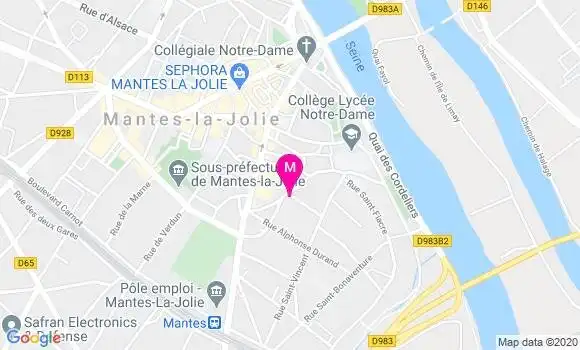 Localisation Dr Martine Gaultier