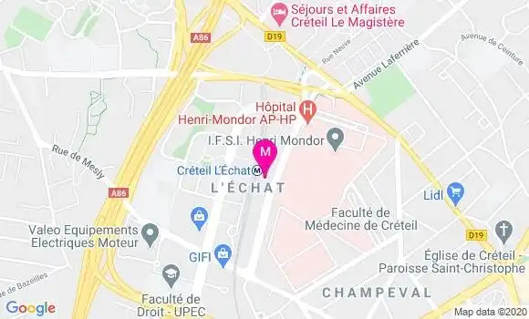 Localisation Dr Yolande He