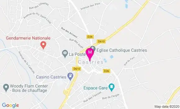 Localisation Dr Philippe Ravoire