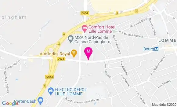 Localisation Dr Carole Leroy Anicic