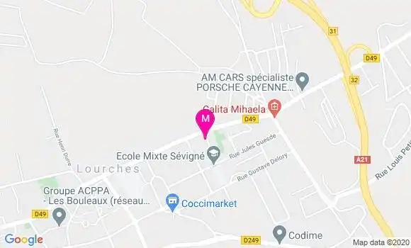 Localisation Dr Laurent Gruez