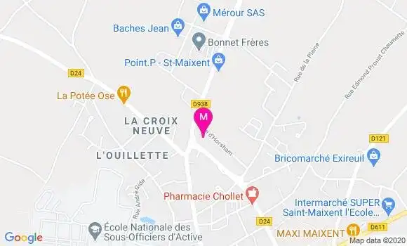 Localisation Dr Marc Normand