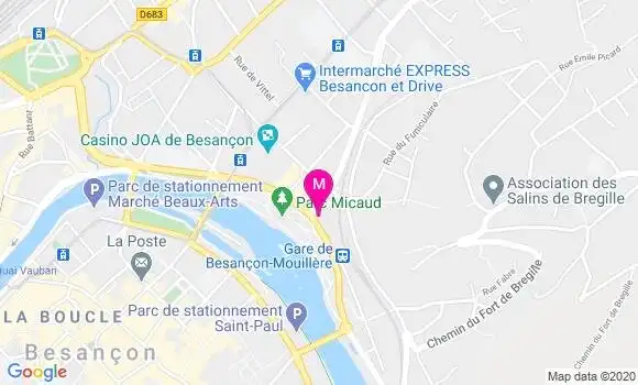Localisation Dr Bechara Saade