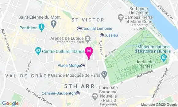 Localisation Dr Pascal Martinet