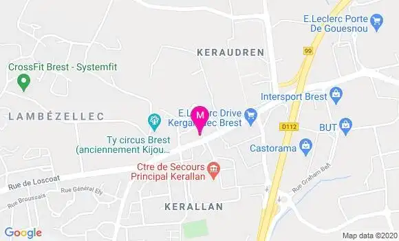 Localisation Dr Eric Leneveu