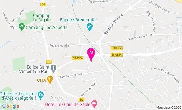Localisation Dr Clarisse Laoue