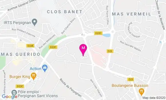 Localisation Dr Jean Yves Simonet
