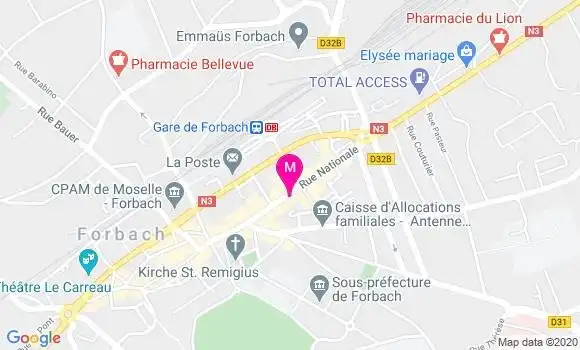 Localisation Dr Roland Boeckler
