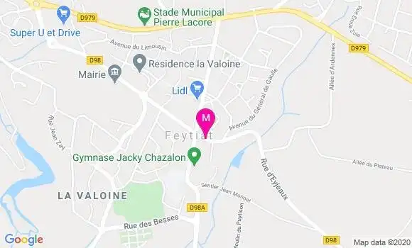Localisation Dr Agnès Jeannicot Mauduy