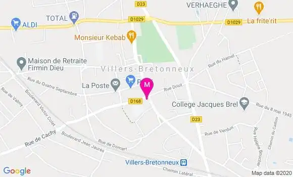 Localisation Dr Marc Legent