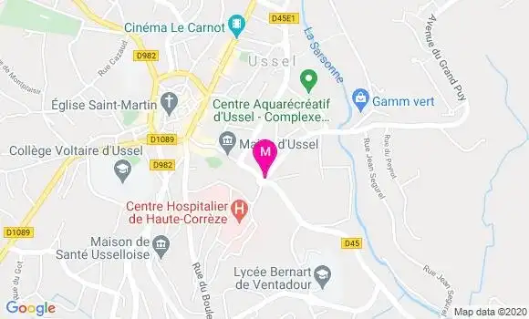 Localisation Dr Saad Mikou